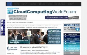 Cloud Computing World Forum